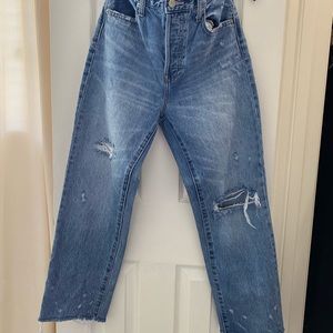 GAP high waisted boyfriend jeans